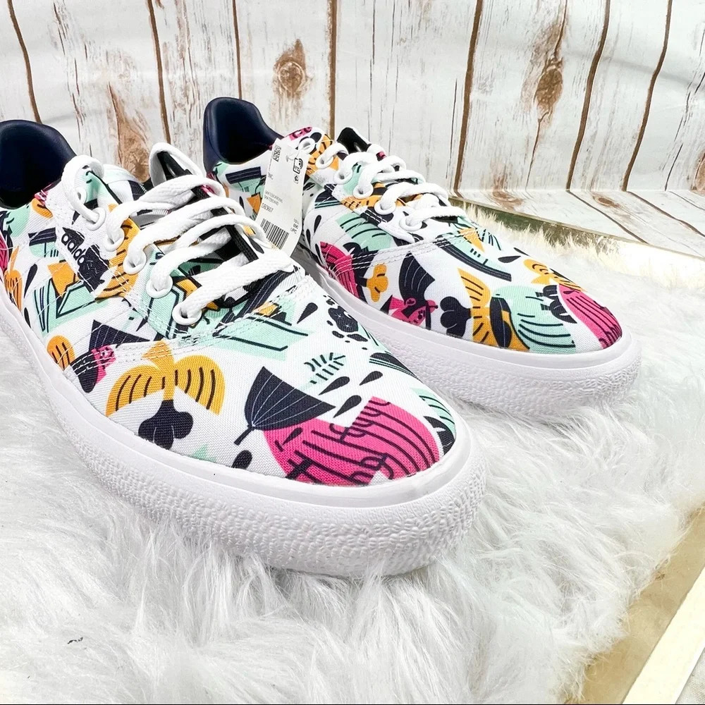 New Adidas 3MC Vulc Skateboarding Shoes - Picture 4 of 10